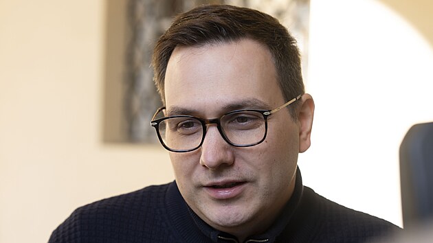 Sch�ze poslaneck�ch klub�: Hnut� STAN, ANO, ODS Na sn�mku Jan Lipavsk�. (21.��jna 2025)