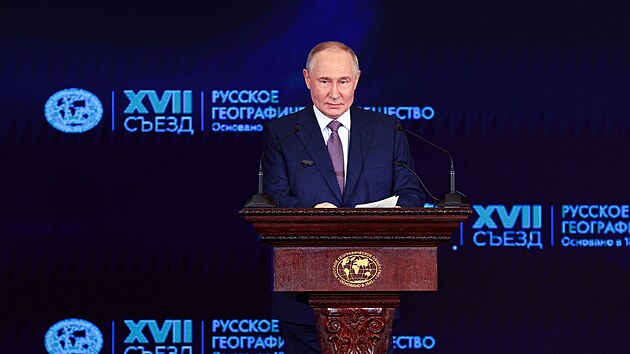 Rusk� prezident Vladimir Putin. (23. ��jna 2025)