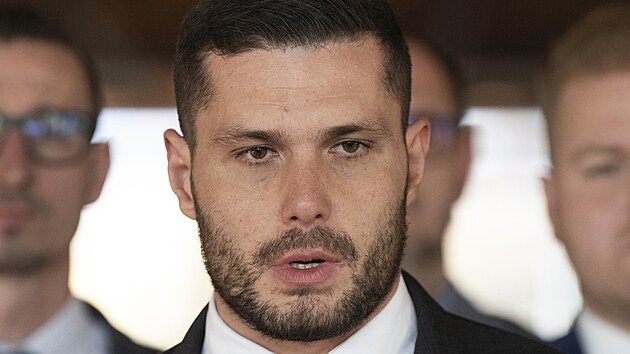 Slovensk� poslanec Richard Gl�ck (14. listopadu 2024)