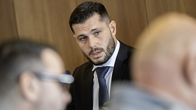 Slovensk� poslanec Richard Gl�ck (20. ��jna 2025)