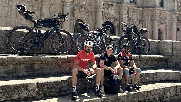 Ti ei ped startem v Santiagu de Compostela