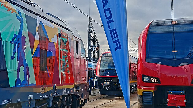 Z naten 152. dlu magaznu POZOR VLAK, veletrh TRAKO 2025