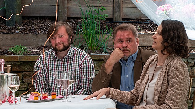 Vojt�ch Machuta, V�clav Kopta a Kl�ra Mel�kov� v seri�lu Monyov� (2026)