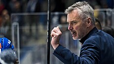 Kladenský trenér David ermák.