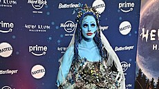 Jako Mrtvá nev�sta Tima Burtona se p�edvedla influencerka Haley Kalilová. Její...