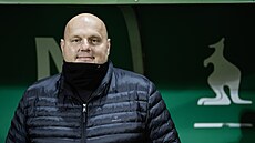 Trenér Bohemians Jaroslav Veselý.