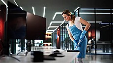 pracovníci v úklidu