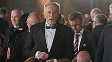 Hosté ve Vladislavském sále �ekají na slavnostní p�edávání vyznamenání u...