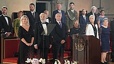 Ve Vladislavském sále zaíná slavnostní pedávání vyznamenání u píleitosti...