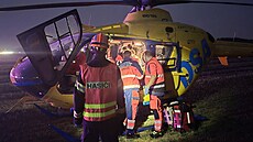 Tragická dopravní nehoda mezi Napajedly a Topolnou si vy�ádala jednu ob�....