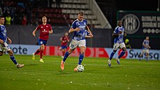 Obránce Sigmy Jan Král mohl být hrdinou, hosté ale po jeho tref vyrovnali v...