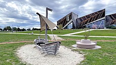 Expano. Dtské hit je strategicky umístno vedle moderního pavilonu a je na...