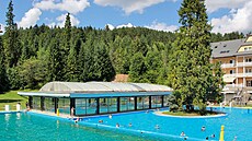 I Vyné Rubachy se pyní dlouhou lázeskou tradicí.