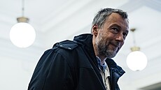 Obalovaný Milo Ouecký u Mstského soudu v Praze v kauze proruské...