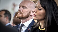 Prezident Petr Pavel p�ijal na Pra�ském hrad� zahrani�ní diplomaty p�ed státním...