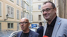 Programová jednání ANO, SPD a Motorist�. Oto Klempí� a Boris ��astný (Motoristé...