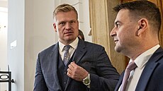 Programová jednání ANO, SPD a Motorist. Filip Turek (Motoristé sob). (24....