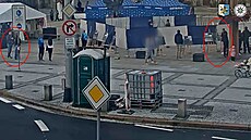 Zlodji ukradli speciální fotografii z výstavy ped ostravskou radnicí.