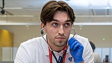 Do projektu Praktikem na zkou�ku se zapojil také student medicíny Marek Teleky....