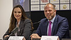 Belgický ministr obrany Theo Francken se spolu s ministryní pro stední tídu,...