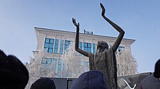 Památník ob�tem politických represí a hladomoru v Kazachstánu v Astan� (16....