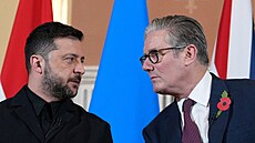 Koalice ochotných jednala o válce na Ukrajin. Na snímku jsou ukrajinský...