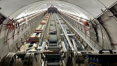 Rekonstrukce metra �eskomoravská. (21. �íjna 2025)