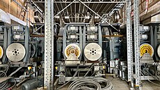 Rekonstrukce metra �eskomoravská. (21. �íjna 2025)