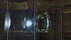 Rekonstrukce metra �eskomoravská. (21. �íjna 2025)