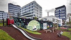 Slavnostní otevení holeovické náplavky u komplexu Port7. (22. íjna 2025)