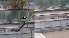 Sv�dci nato�ili lupi�e �perk� prchající z Louvru