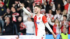 Luká Vorlický slaví gól proti Karviné