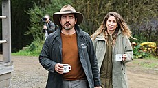 Vojta Kotek a jeho ena Radana, kdy svou farmu a svj budoucí domov v jednom...