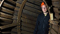 Jan Buriánek na dn� �toly v sopce Komorní h�rka