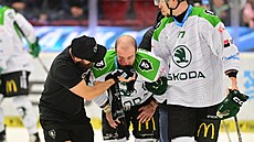 V zápase Karlových Var� a Mladé Boleslavi tekla krev.