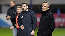 Jablonecký trenér Lubo Kozel v derby s Libercem.