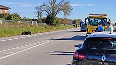 Branká Interu MIlán Josep Martínez srazil dchodce na elektrickém vozíku. Ten...