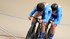 �eské sprinterky Anna Jaborníková a Veronika Jaborníková na MS v Chile.