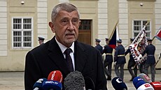 Andrej Babi�, p�edseda hnutí ANO.