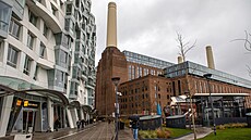 Londýnská Battersea Power Station na snímku z 27. ledna 2025