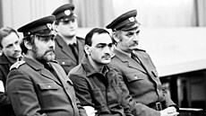 Tibor Polgári v Justiním paláci v Bratislav bhem trestního ízení 4. ledna...