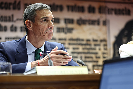 �pan�lský premiér Pedro Sánchez (30. �íjna 2025)