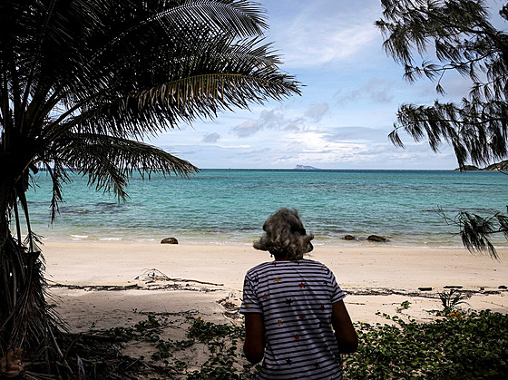 Australský ostrov Lizard Island, který se nachází v oblasti Velkého bariérového...