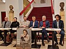 Sestra Hany Maciuchov� Silvie Markov� a jej� man�el Ivan Marek (vlevo) a...