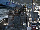 Oprava Bene�ova mostu v �st� nad Labem (��jen 2025)