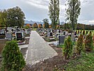 Hbitov v Mlad Boleslavi mezi halami automobilky koda Auto (30. jna 2025)