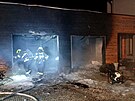 Kvli elektrokolobce, kter vzplla bhem nabjen, hoela gar u rodinnho...
