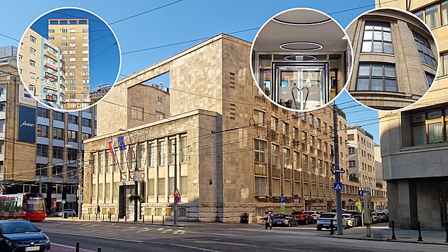 Architektura slovenské metropole: po krátké é�e art deca se prosazoval...