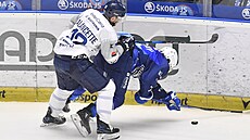 Christophe Lalancette (vlevo) z Plzn� a �imon Stránský z Brna.