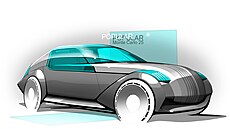 Návrh moderní interpretace kody Popular Monte Carlo od designéra Petra Sieberta